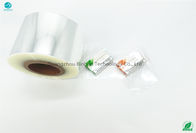 Width 50-60mm Glossy Side BOPP Film HNB E-Cigarette Package Raw Materials