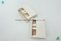 Foldable Cigarette Clamshell Box HNB E-Cigarette Package Materials White Paperboard