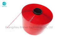 Red Color Single Glue Tear Strip Tape For Cigarette Or Other Packaging Easy To Open