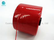 Red Security Waterproof Tear Strip Tape Single Sided Easy Adhesive