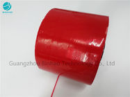 Easy Open Tobacco Self Adhesive Red Color Tear Tape For Cigarette Box Packaging