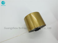 Customized Printed Gold Line 2 Mm Tear Tape For Bag Sealing