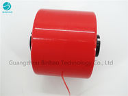 Custom 2mm Red Holographic Security Tear Strip Tape For Bag Packaging