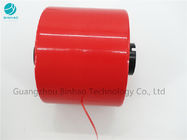 Waterproof Red Color Cigarette Box Bag Sealing Self Adhesive Tear Tape