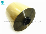 Tobacco Box Packaging Waterproof Gold Tear Tape BOPP / MOPP Material