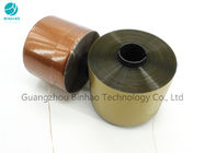 Gold / Brown Color Water Activated Tobacco BOPP / MOPP Tear Tape