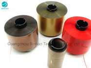 Flexible BOPP Packaging Cigarette Tape Brown Easy Strip Tear Tape With Printing