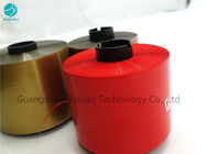 Full Red Tobacco Cigarette Packaging Tear Strip Wrapping Tape BOPP