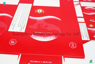 Chinese Red Popular 7.8mm King Size Cigarette Box Packaging In GD Machine