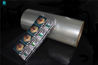 2500m Waterproof Flexible Bopp Film Roll Cellophane For Hard Cigarette Packets