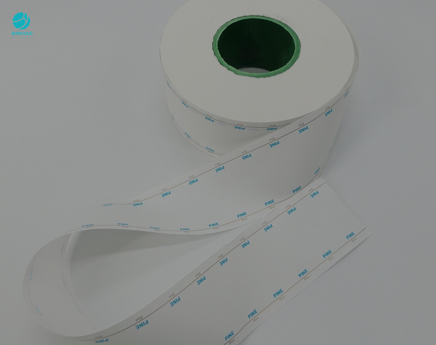 White Wrapping Paper Cork Tipping Paper For Filter Rod Packaging