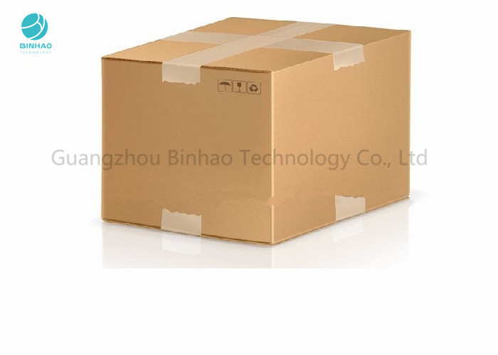 Brown Paper Color Recycled Corrugated Packaging Box Customized Size
