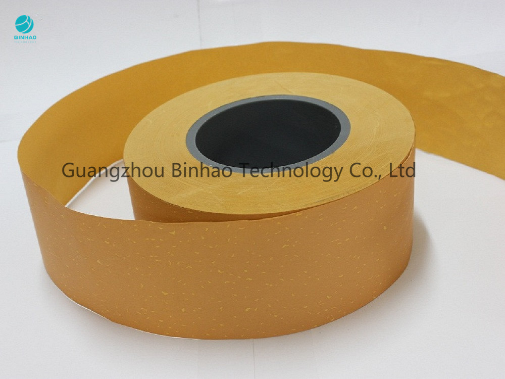 33g Yellow Base Printed Cork Tipping Paper Wood Pulp Tipping Base Paper