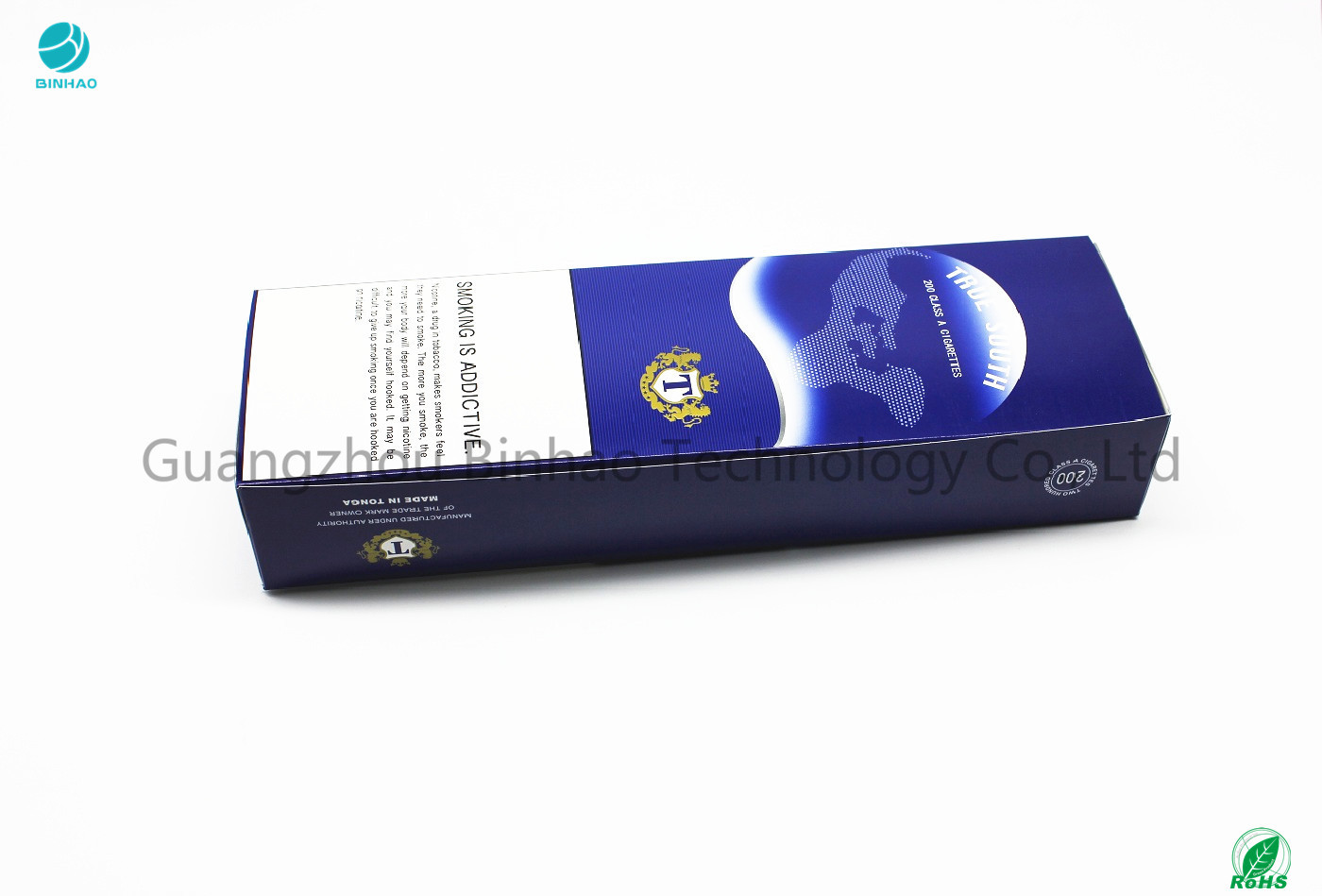 Durable Unique Promotional Paper Cigarette Case / Smoking Packaging Box