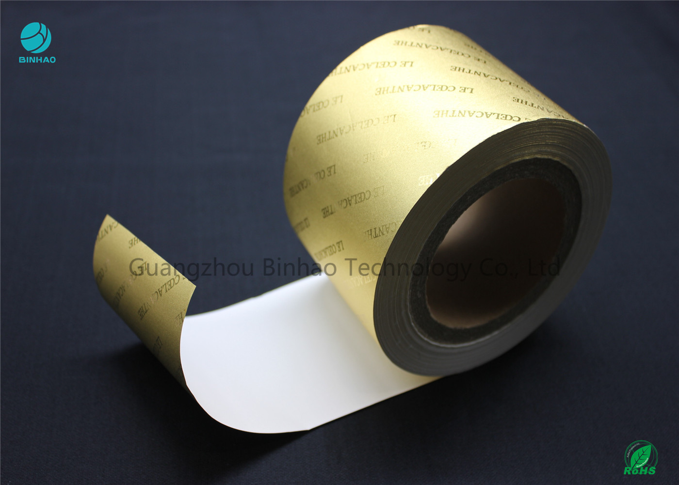 Glossy Embossing Printing Aluminium Foil Paper For Cigarette Inner Packaging