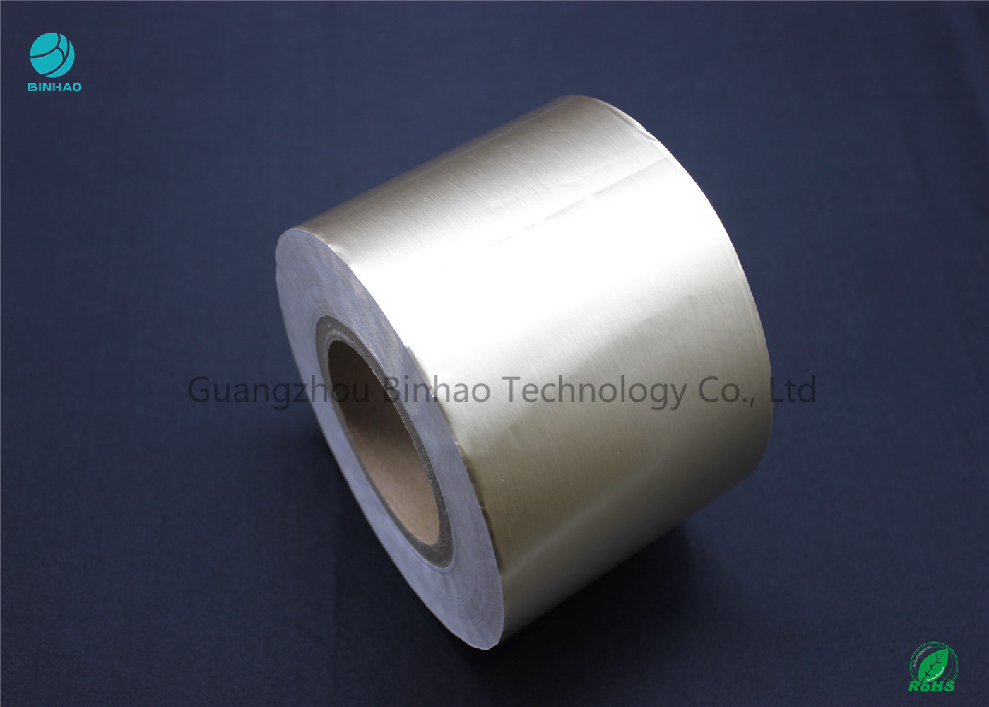 50gsm Glossy Gold Colored Aluminum Foil Paper For Cigarette Food Packaging
