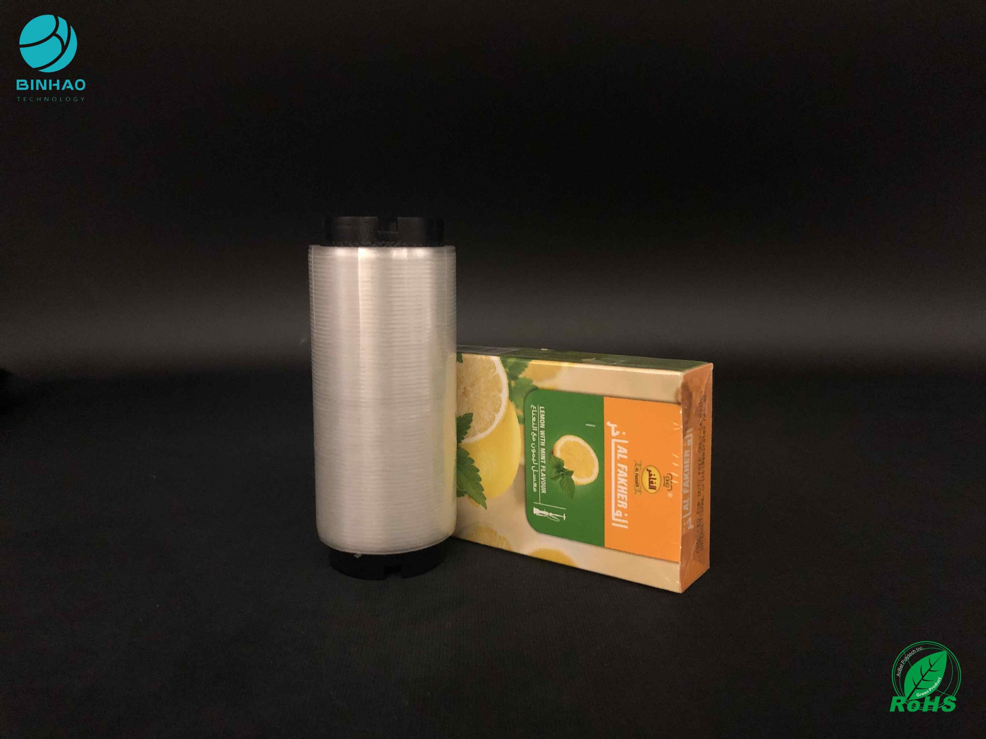 3.0-6.0mm Width Shisha Boxes Tear Strip Tape Self - Adhensive PET / MOPP Material Film