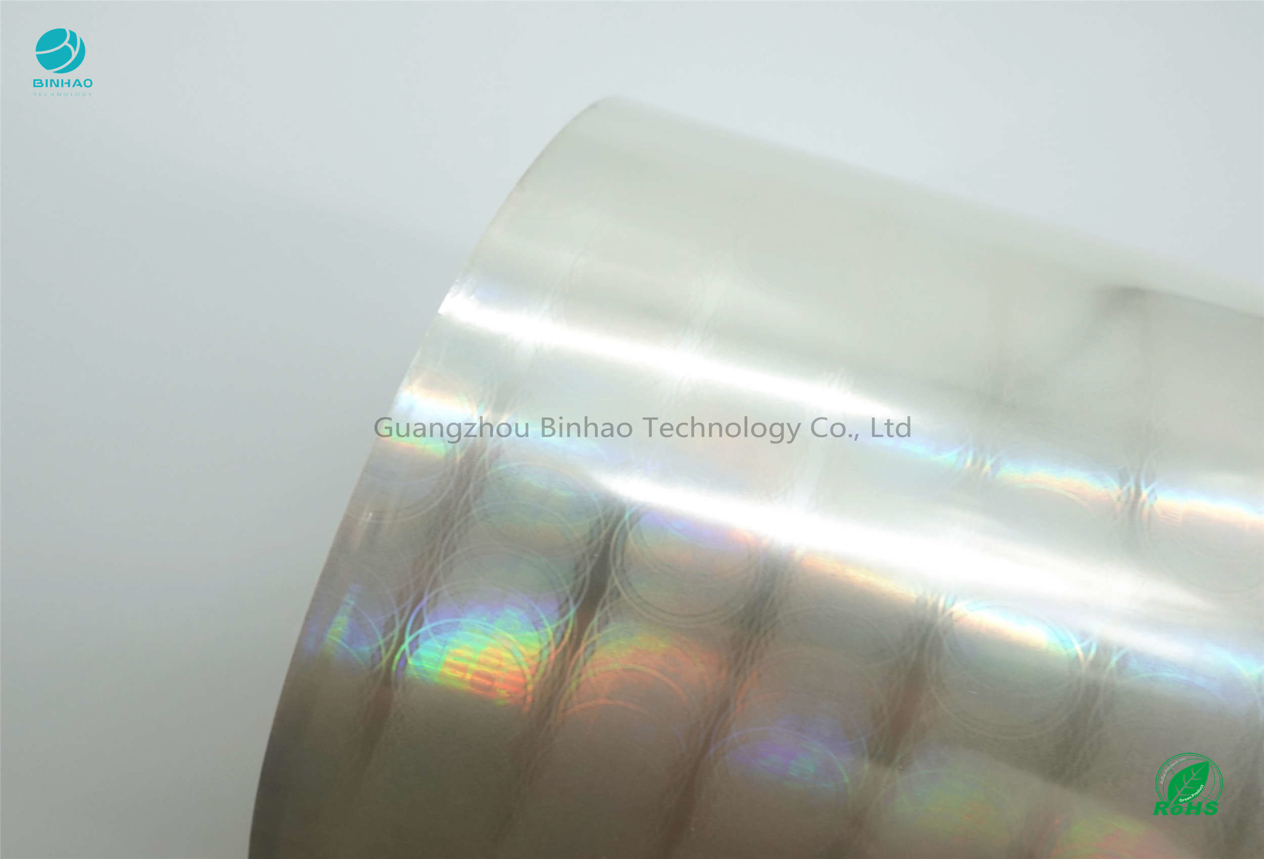 Transparency Cigarette BOPP Holographic Film Flexible Packaging Material Odorless