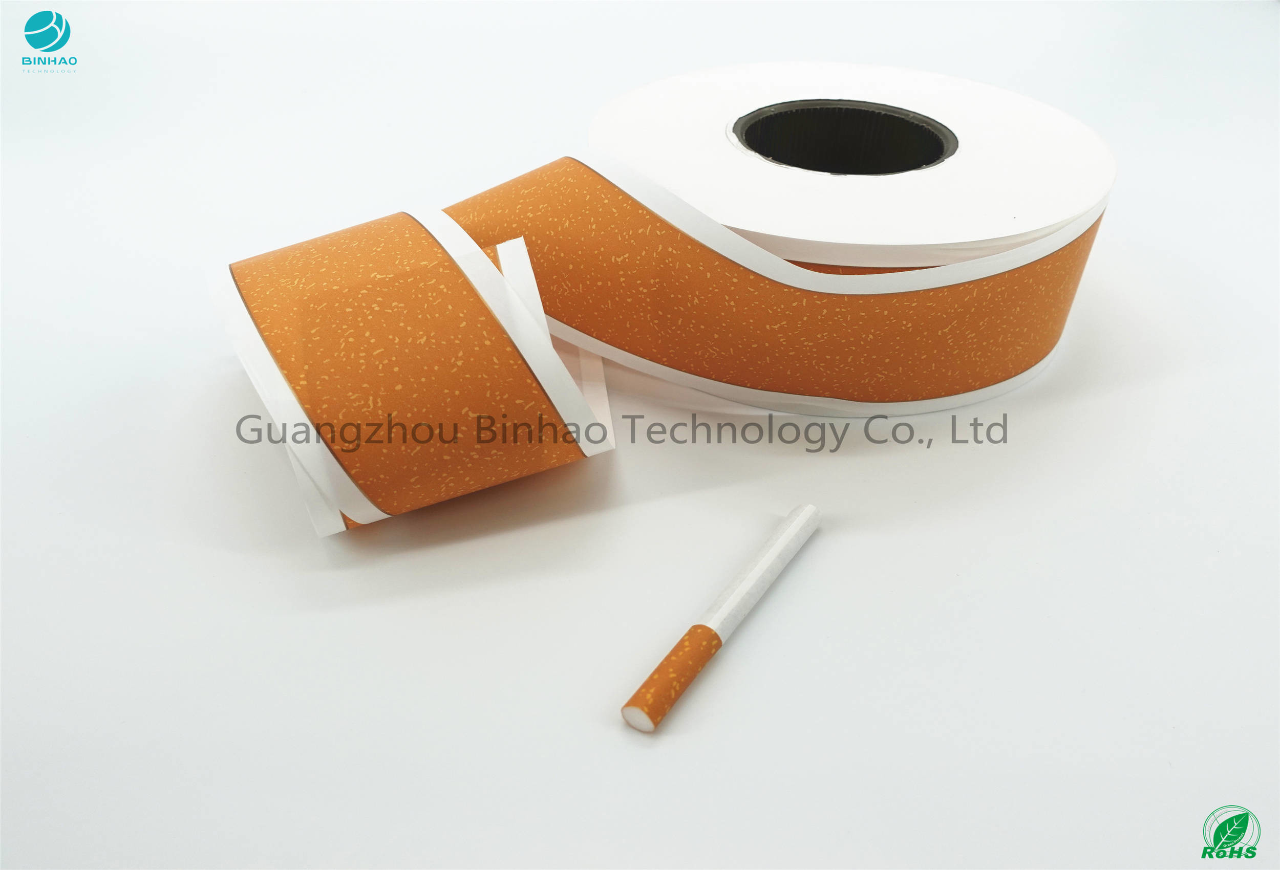 Cigarette Materials Pack 34gsm Cork Tipping Paper