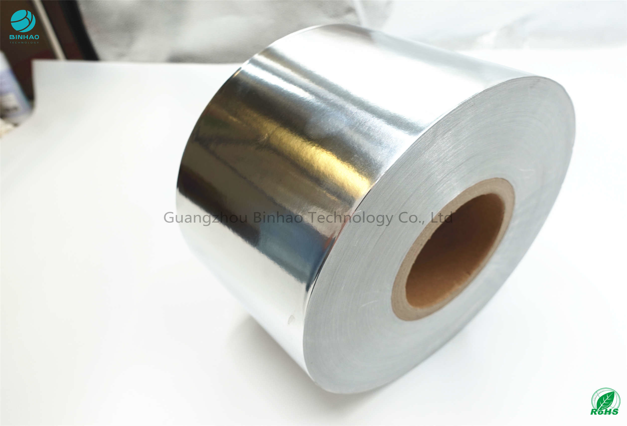 100mm Waterproof Stiffness 95% Cigarette Aluminium Foil Paper