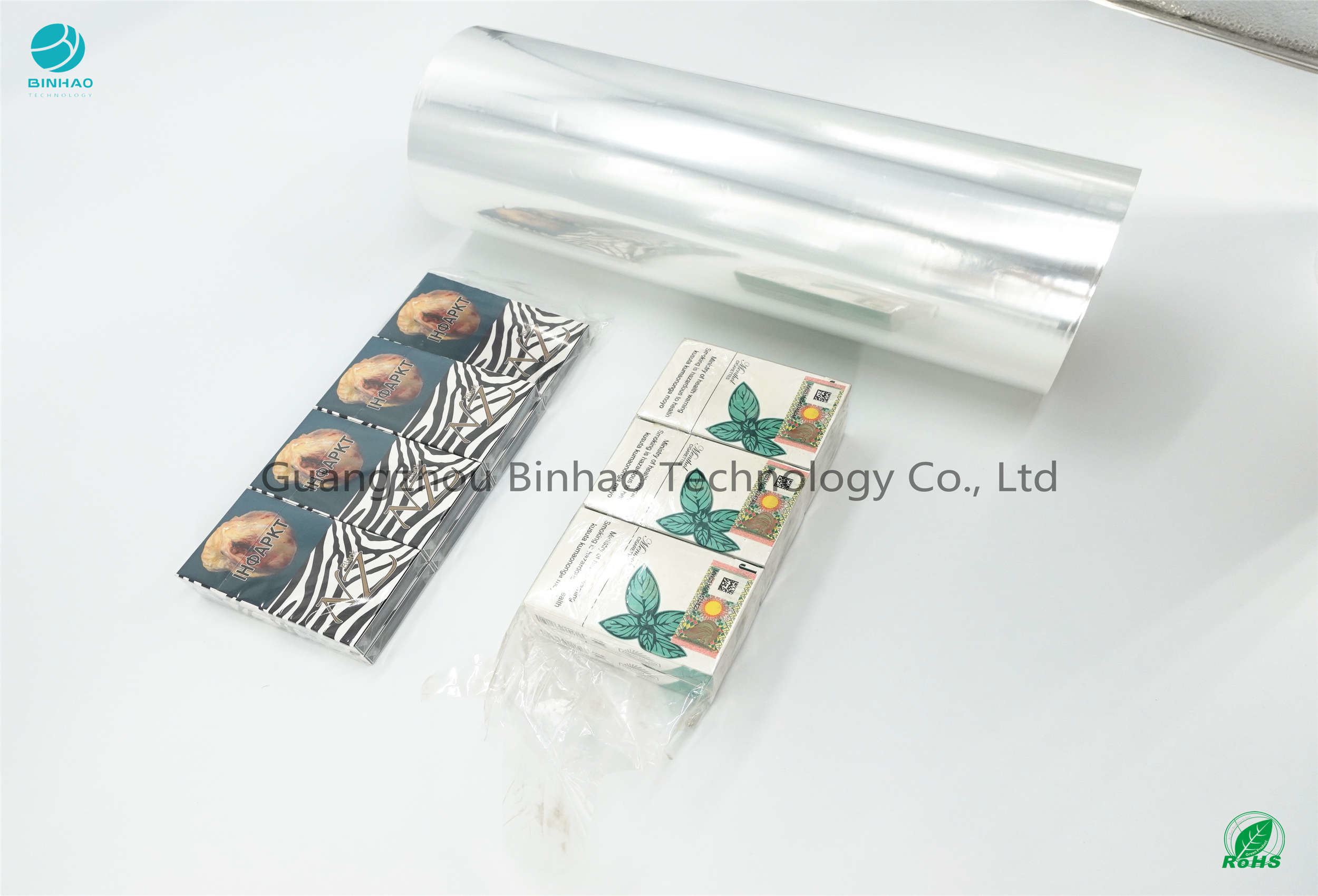 Tobacco Flame Retardant 1200DPI 1.52m 0.218q/M PVC Packaging Film