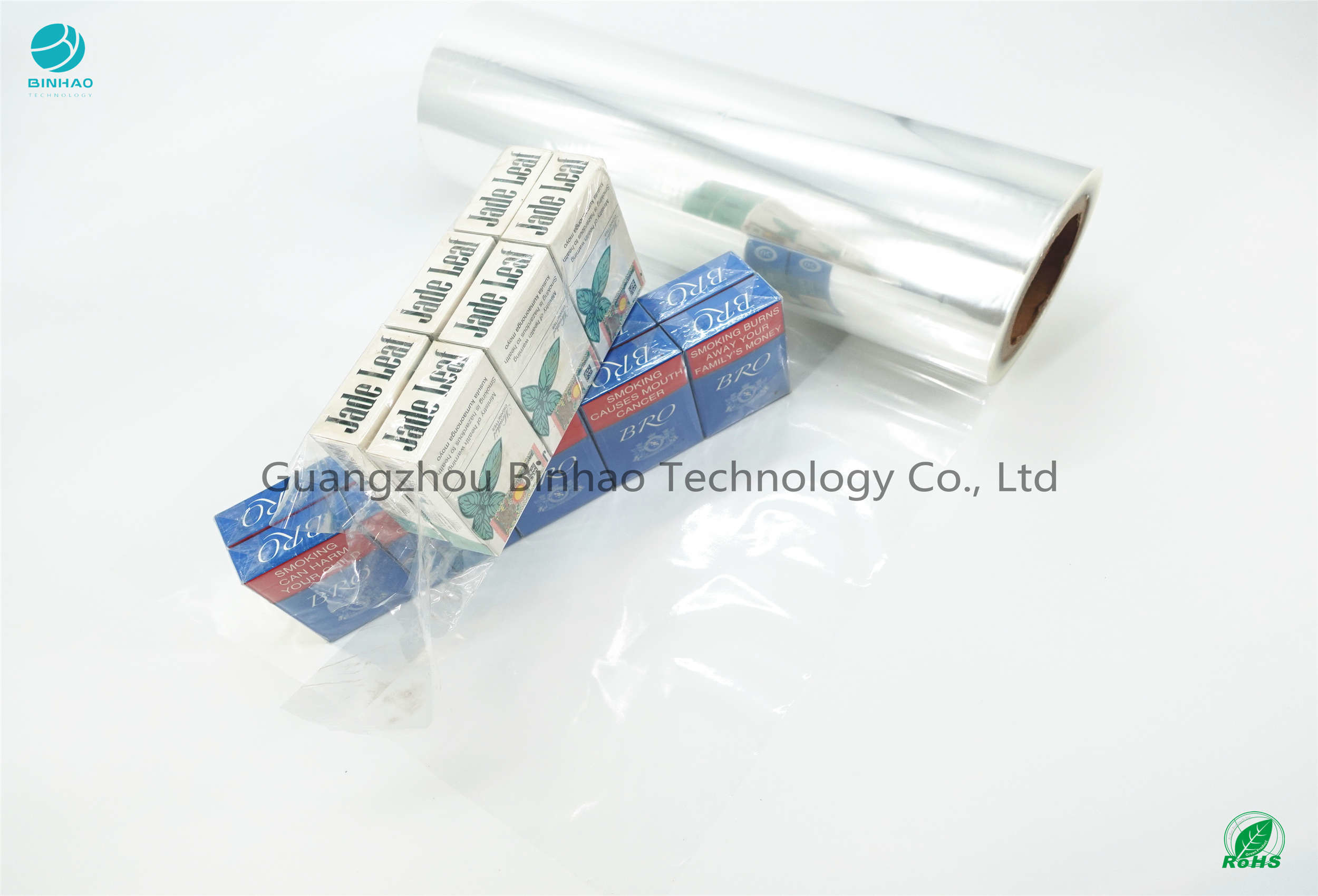 Food Grade Polyvinyl 350mm PVC Packaging Tobacco Film