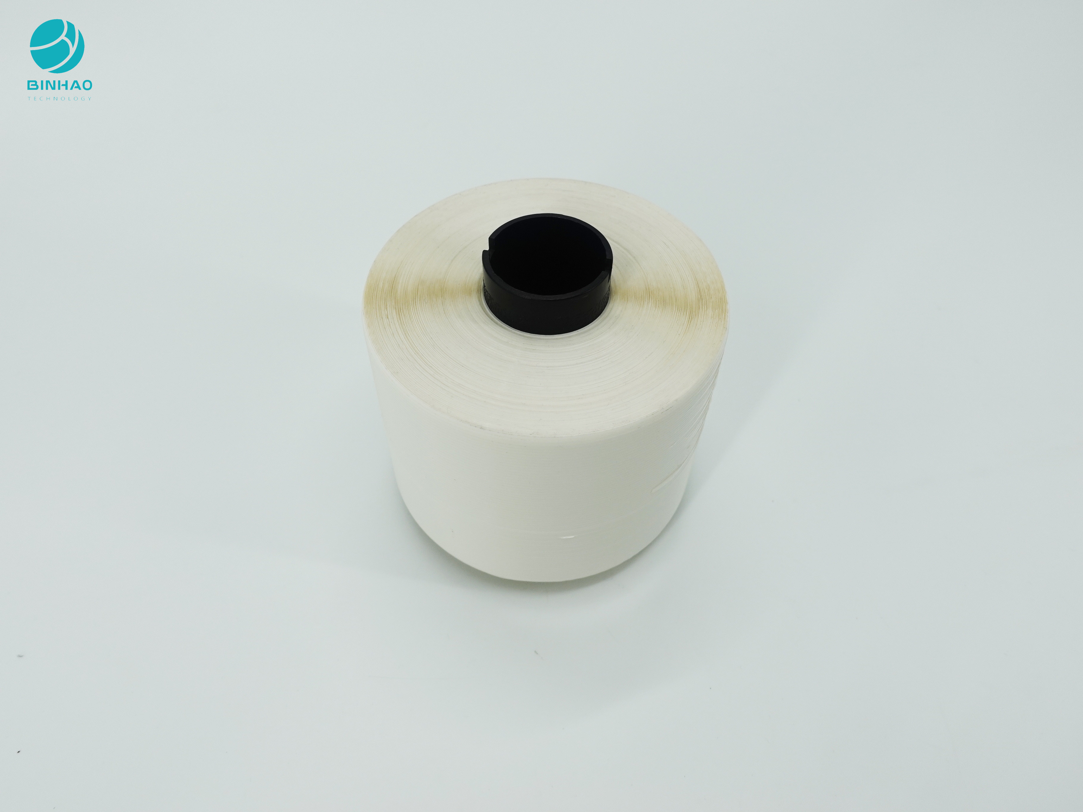 2mm White Customize Designed  Logo Tear Tape Bobbin For External Packaging
