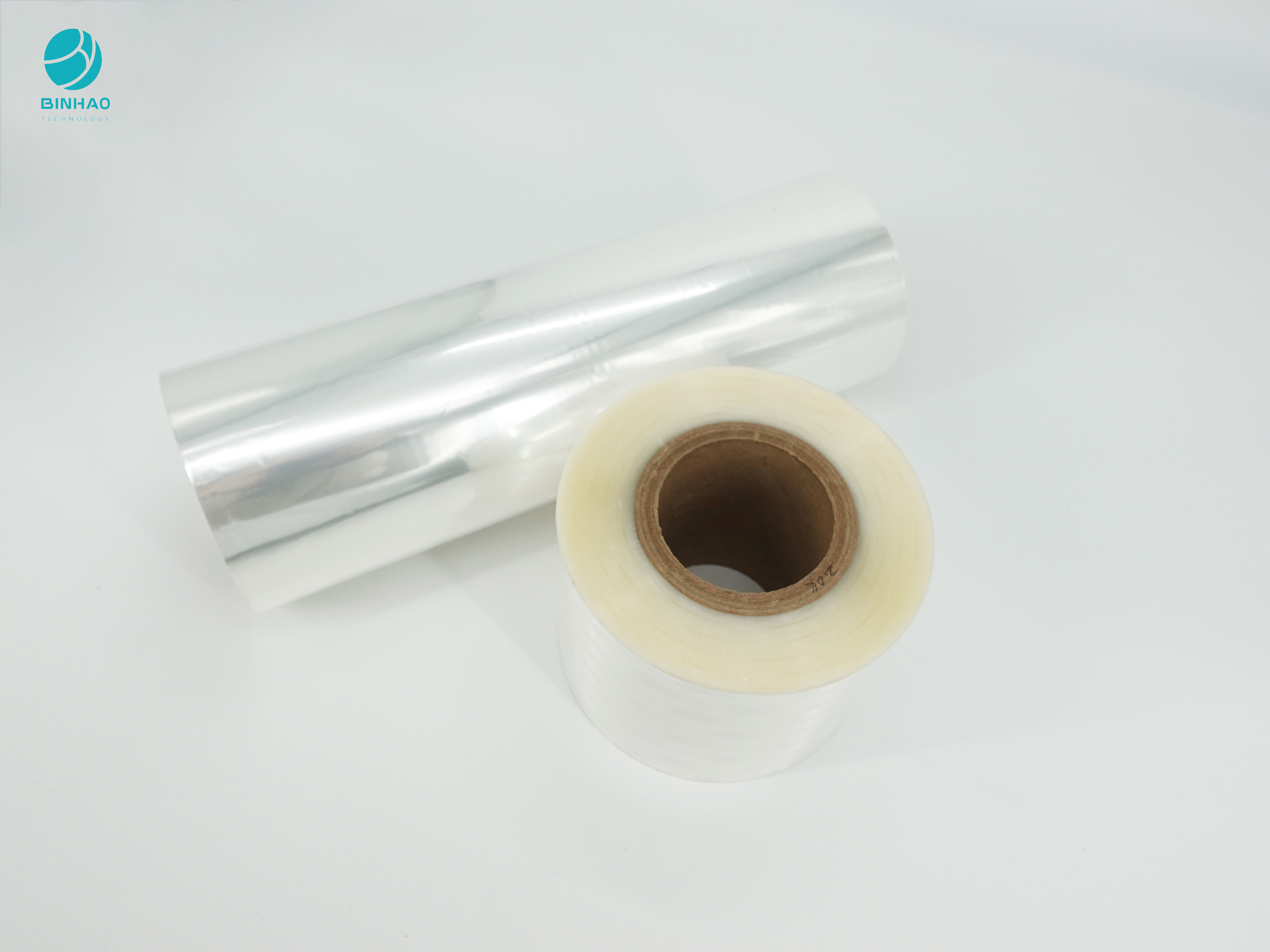 Transparent Cigarette Double-Sided Heat Sealed BOPP Film For Tobacco Package