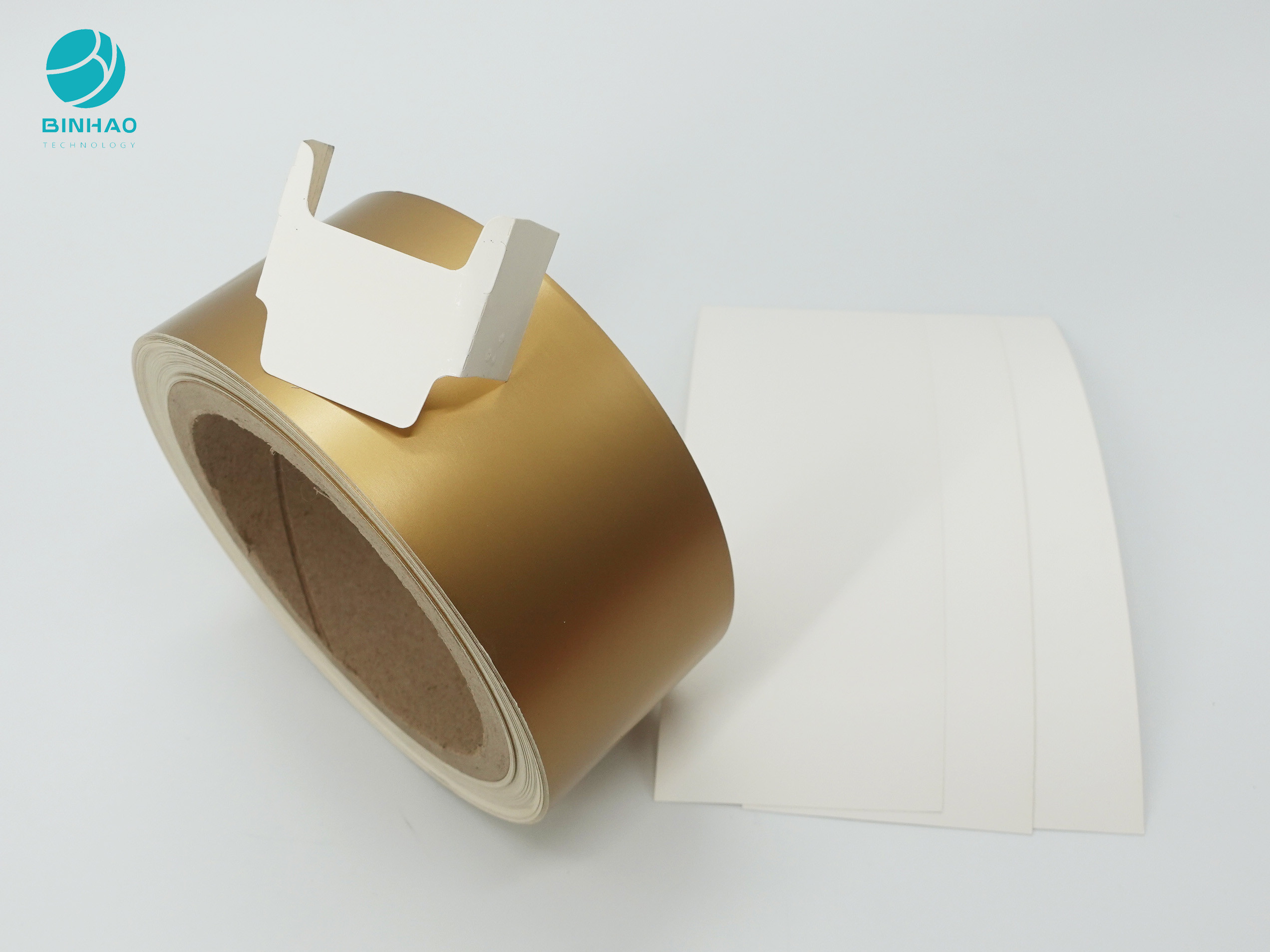 95mm Matt Gold Coated Inner Frame Cardboard Paper For Cigarette Case Package