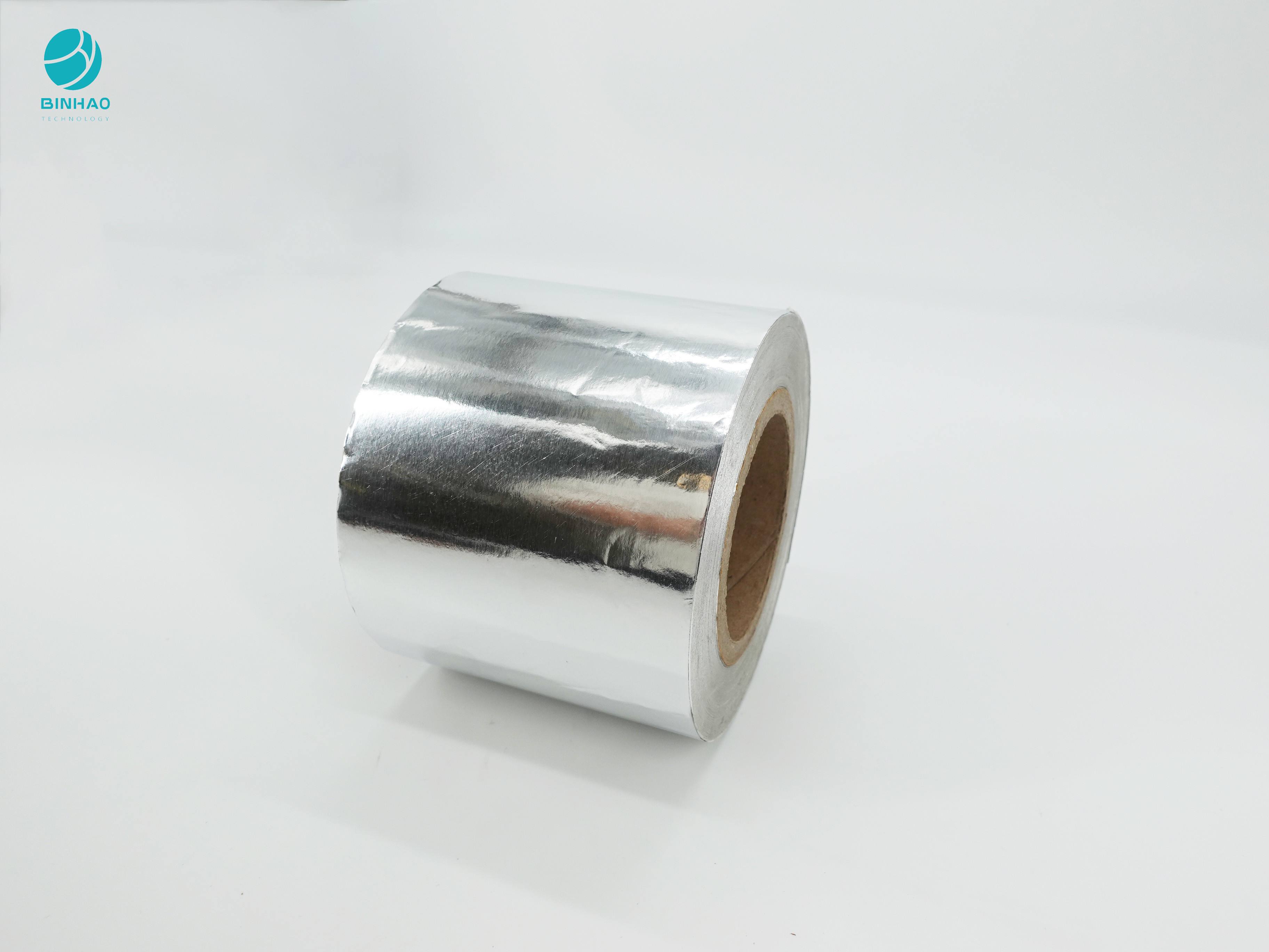 Silvery Custom Design 83mm Aluminium Foil Paper For Cigarette Packaging