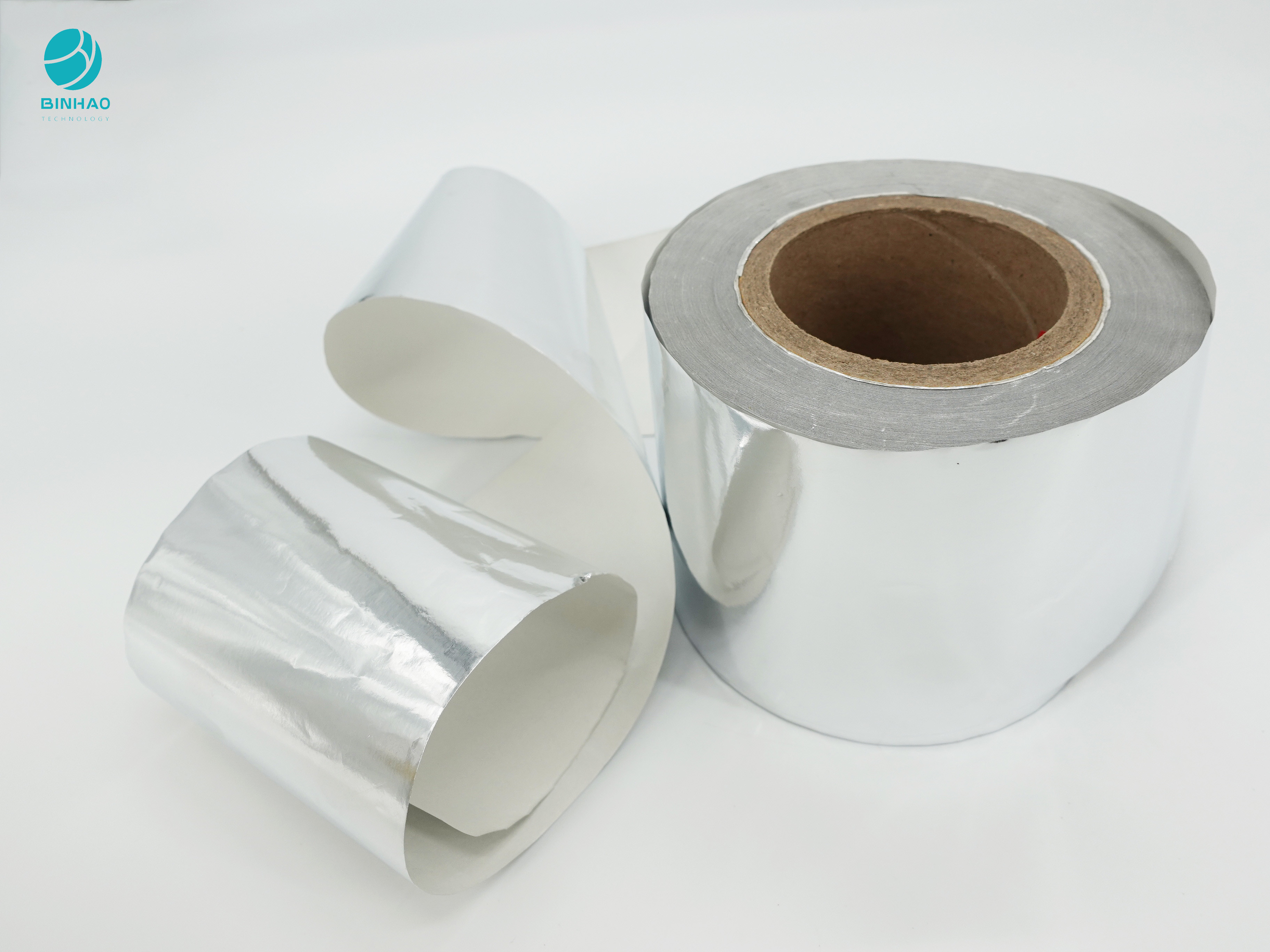 OEM Shiny Silver 83mm Aluminium Foil Paper For Cigarette Inner Packaging