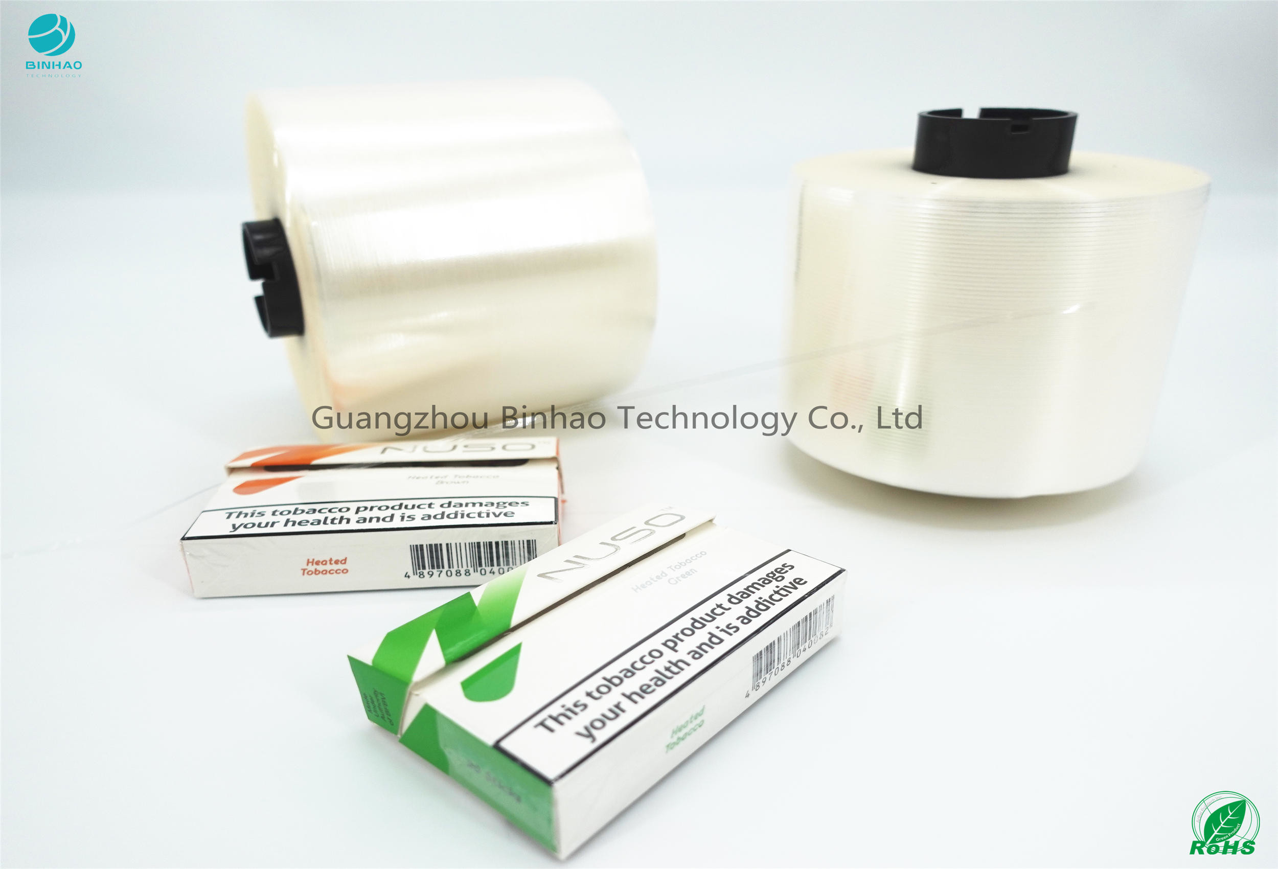 50% Resistance Heat Not Burn E-Cigarette Package Materials Tear Strip Tape By Hand