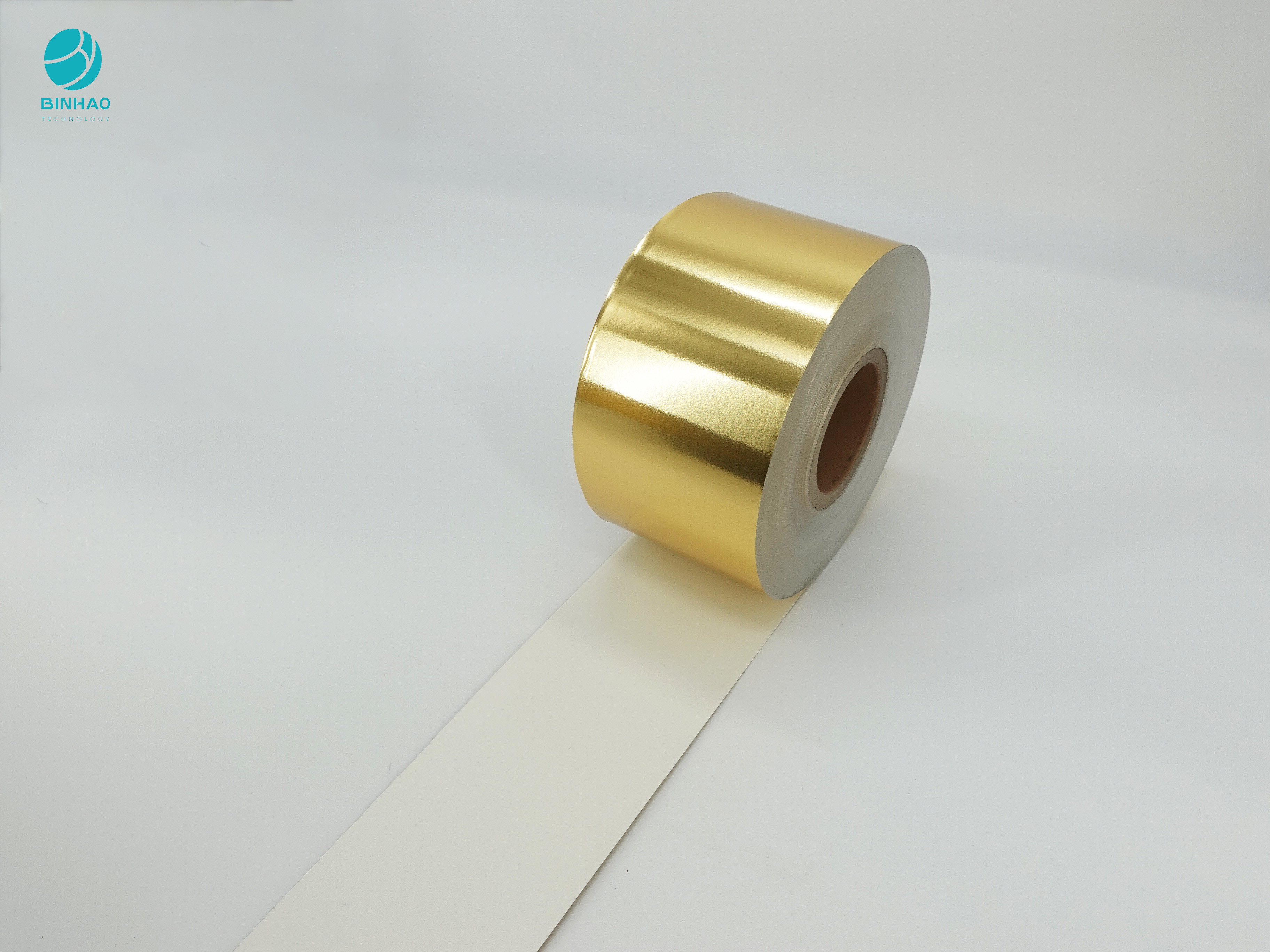 8011 Golden Composite Wrapper Aluminum Foil Paper For Cigarette Packaging