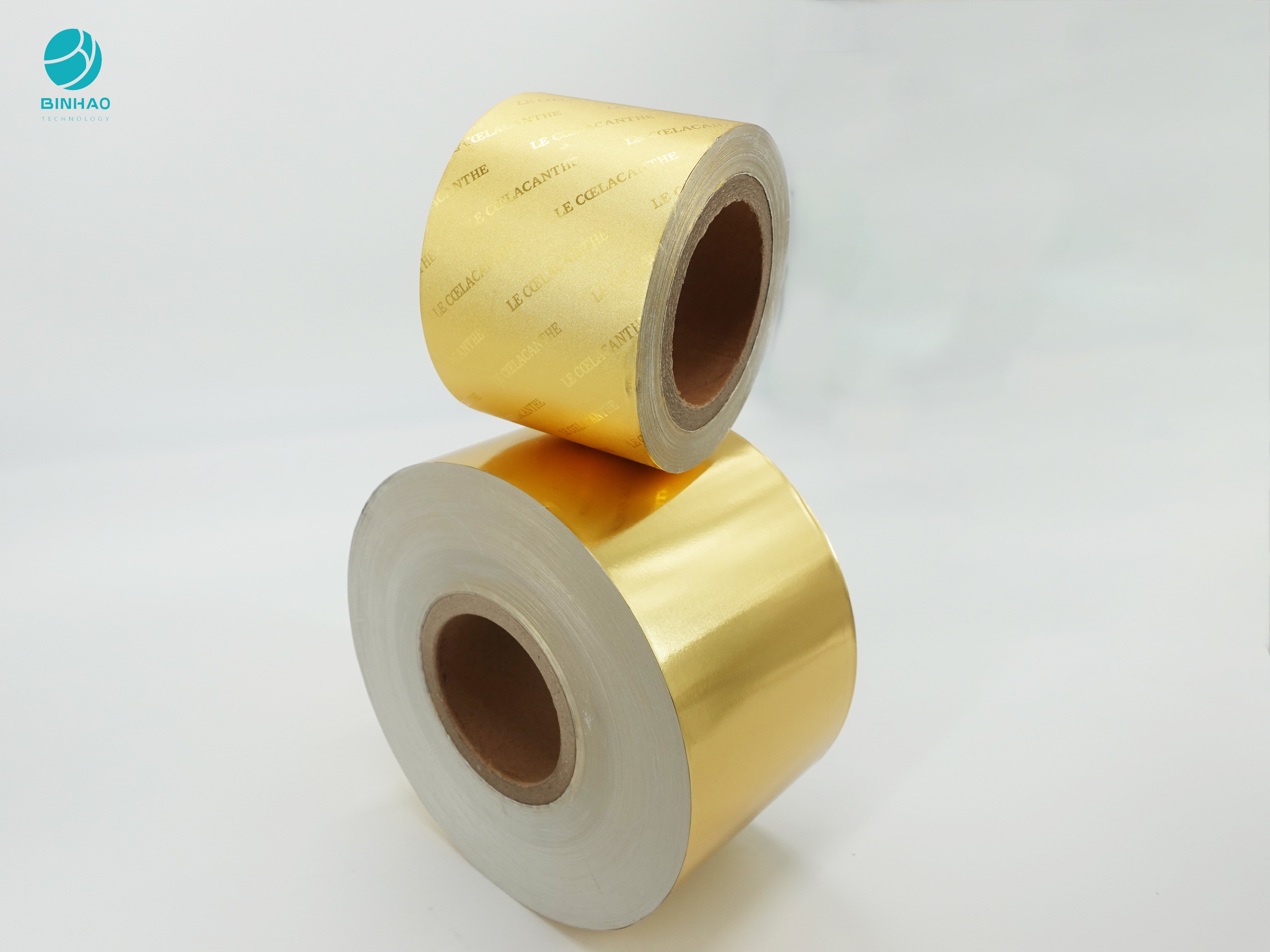Custom Composite Paper Rolls 58gsm Aluminium Foil Paper For Cigarette Package