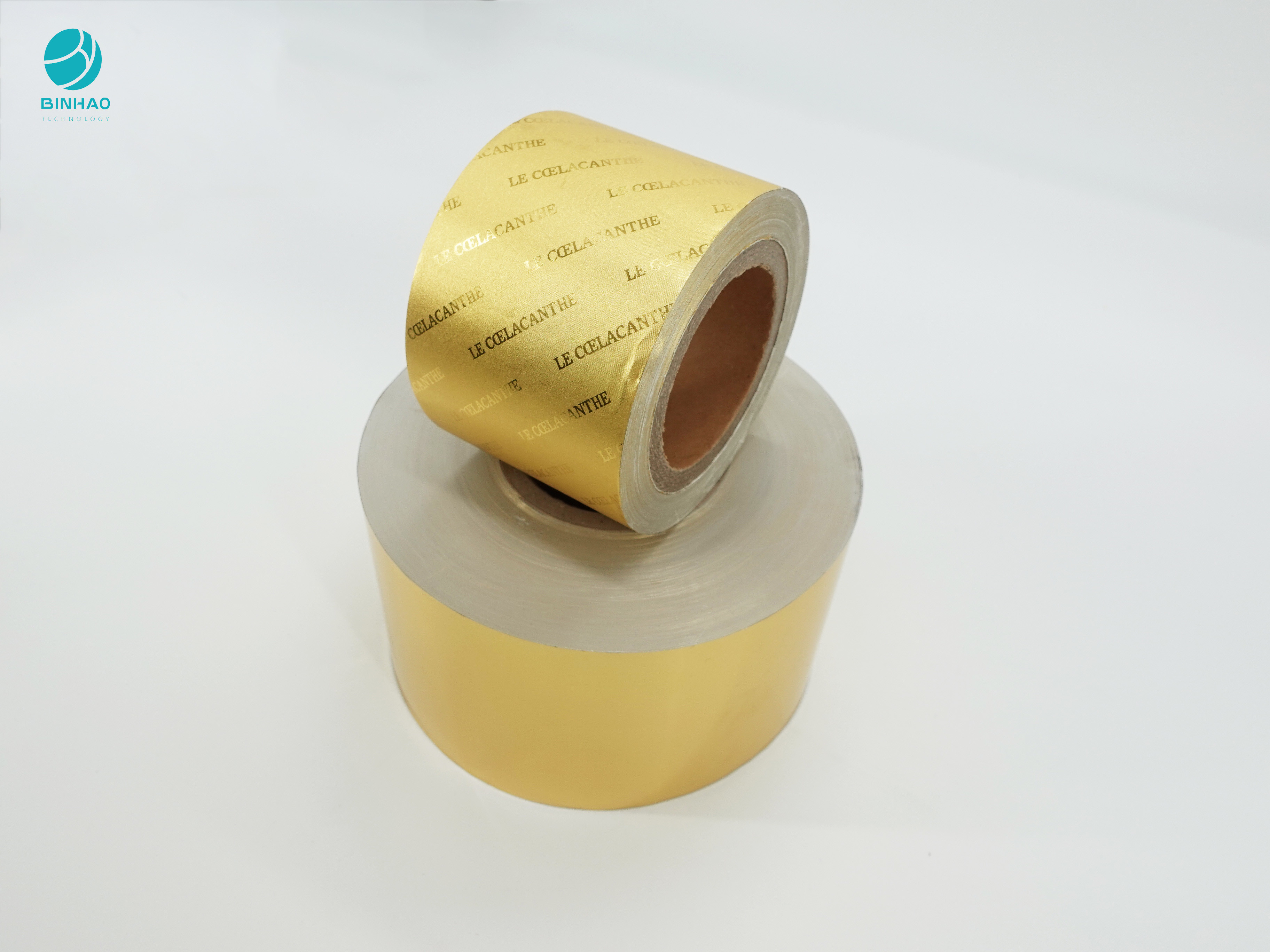 Food Grade Composite Golden 8011 Aluminum Foil Cigarette Packaging Paper
