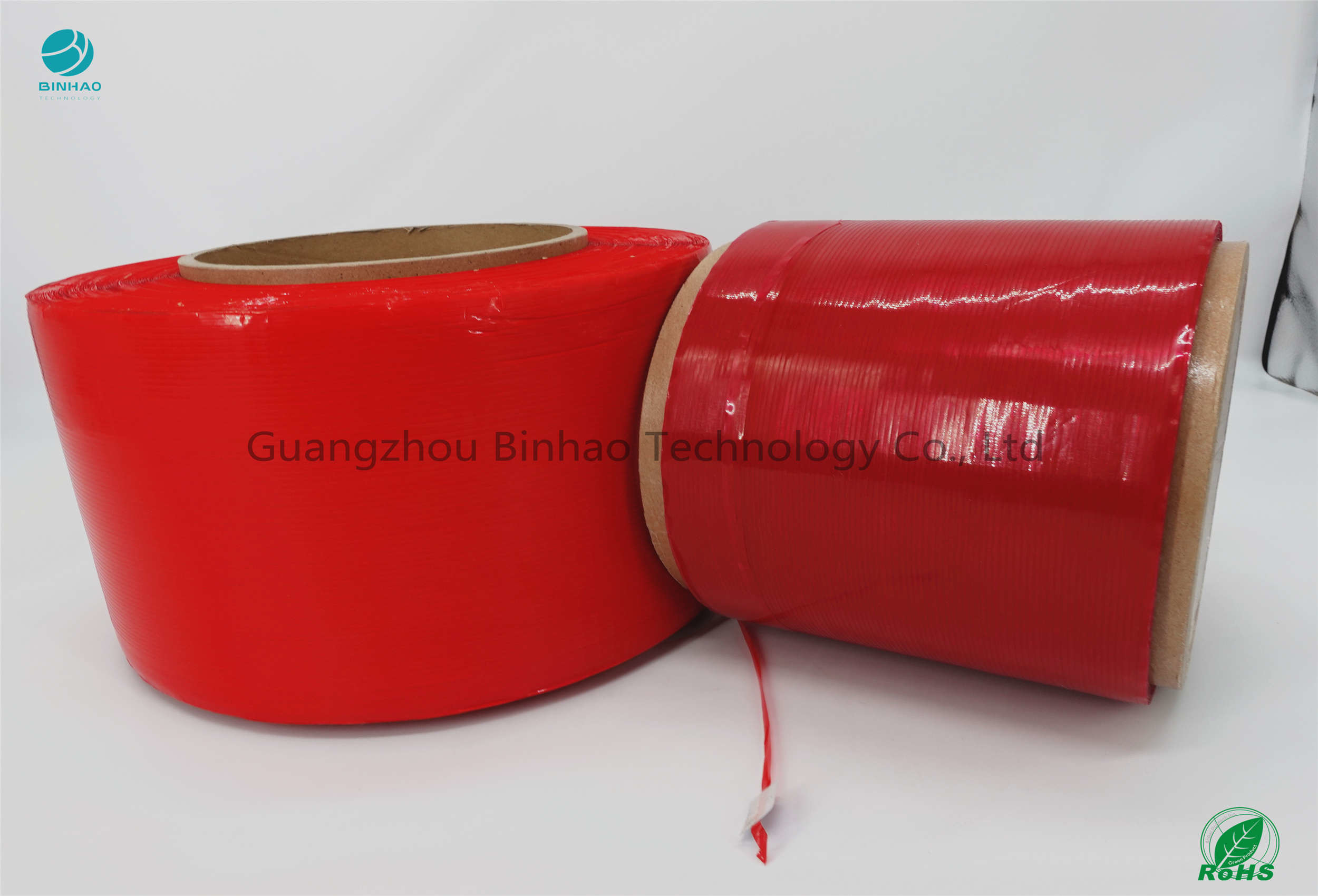Glue Thickness Paper Core 152m Big Size 5mm Tear Tape Red Color