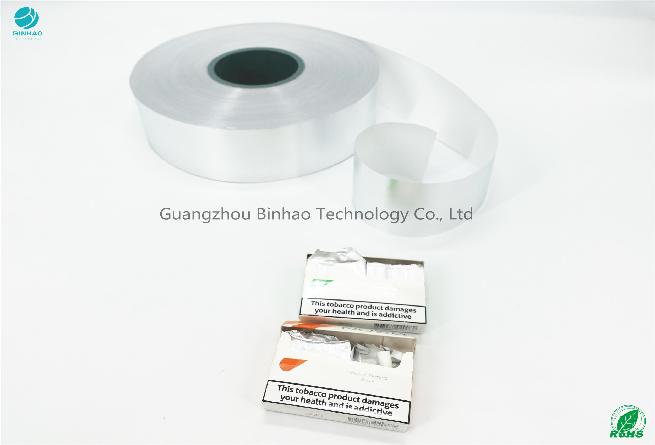 Silver Aluminium Foil Paper HNB E-Cigarette Package Materials Alloy 8011