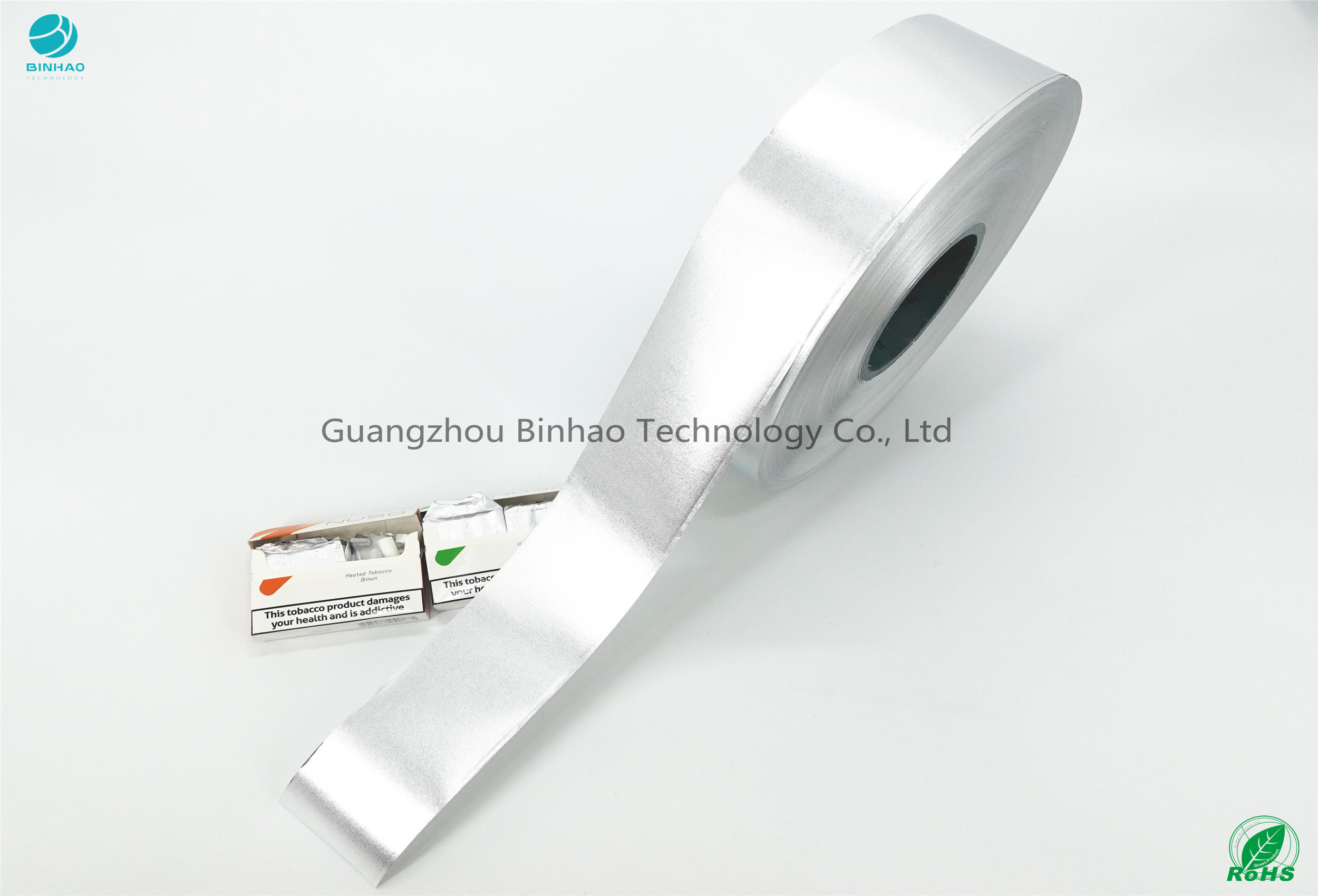 50mm Width Aluminium Foil Wrapping Paper Package Materials of HNB E-Cigarette