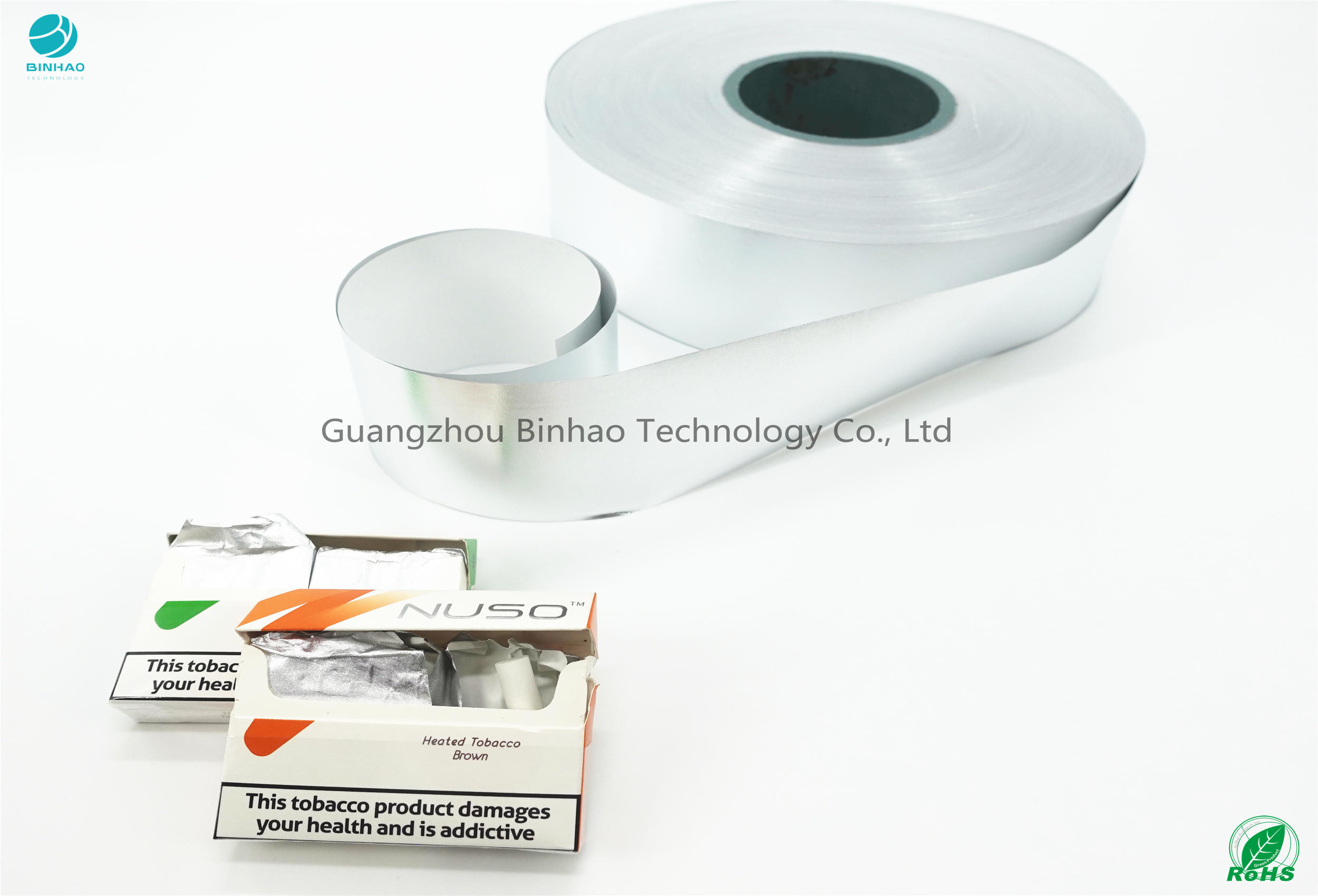 HNB E-Cigarette Package Product Outside Dia 480mm Aluminium Foil Paper