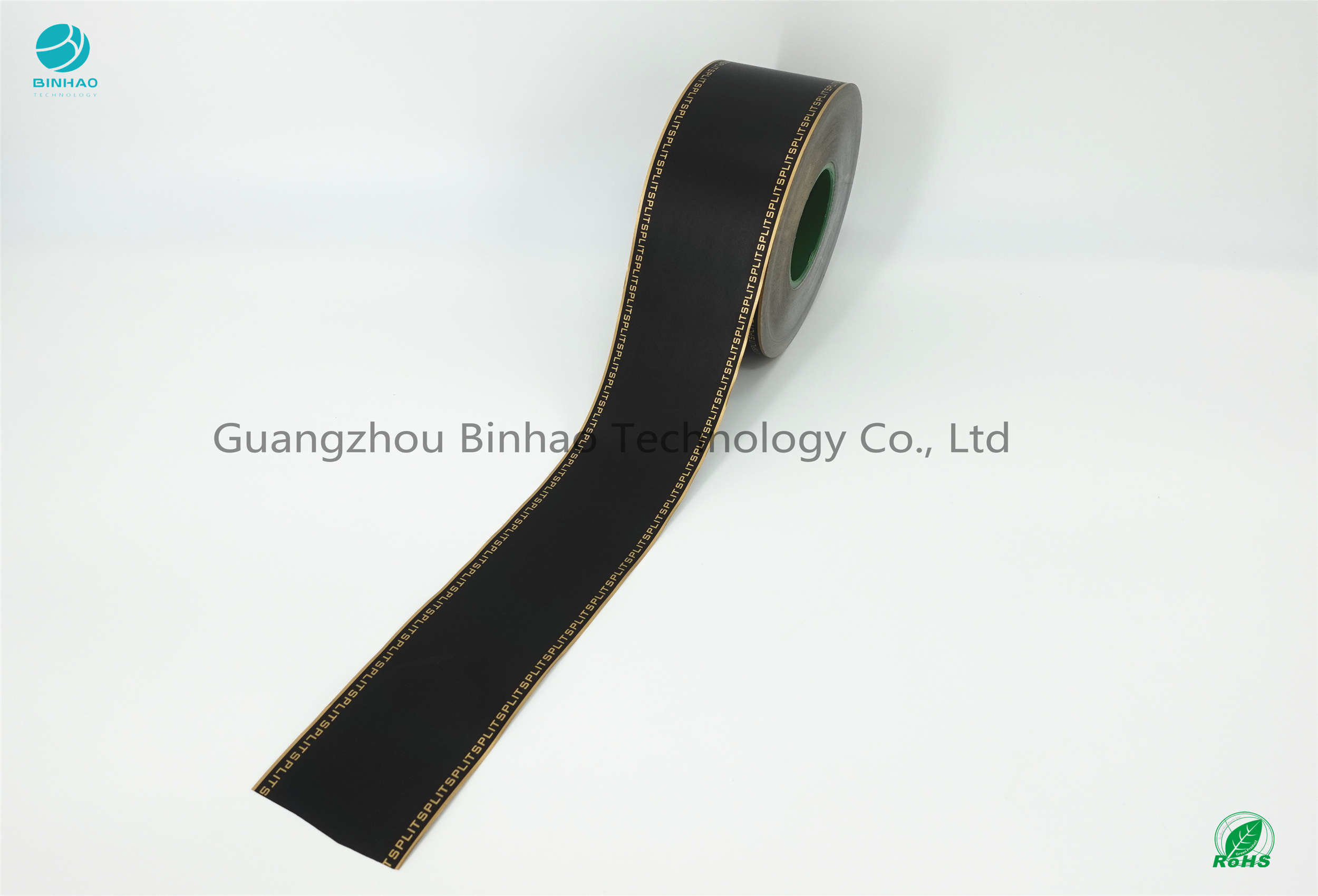 King Size Type Expansion Rate 3.5±0.5 Tobacco Filter Paper Black Color Coating