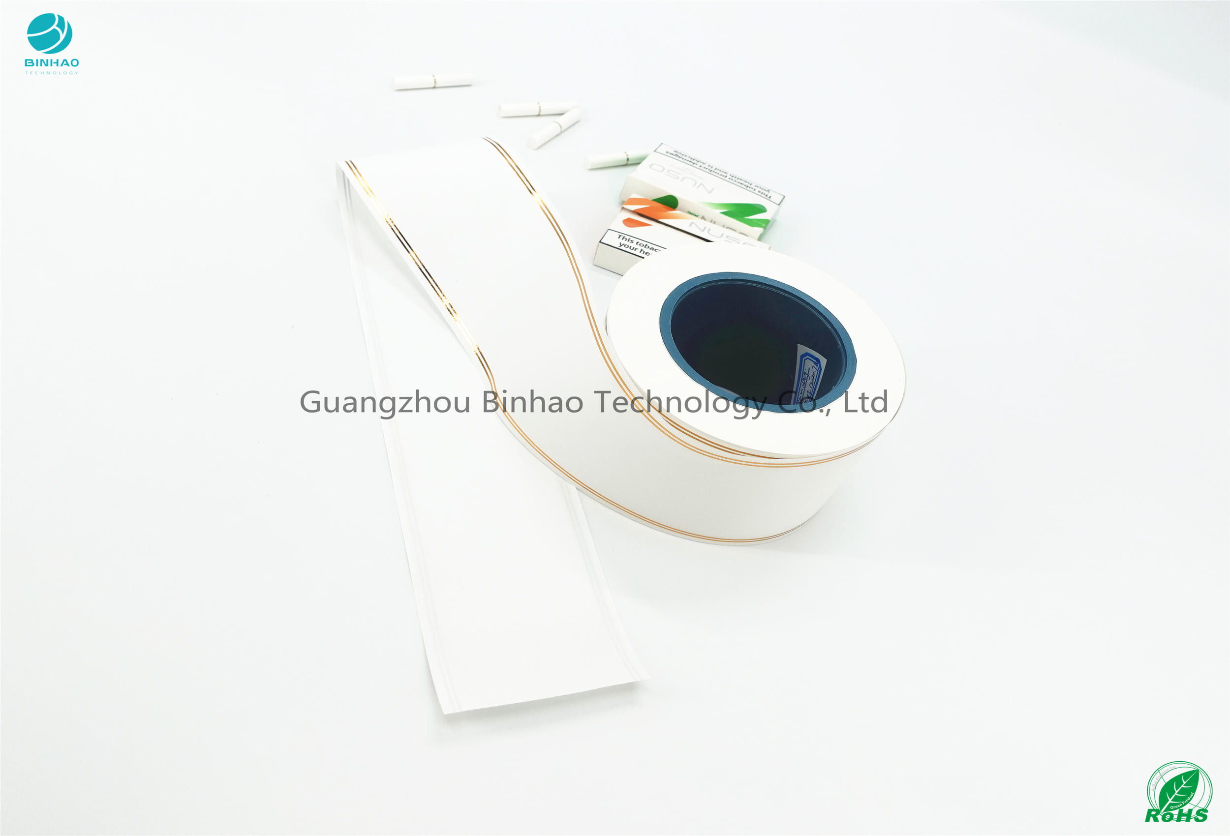 Food-Grade Ink Tipping Paper 35gsm Weight Paper HNB E-Cigarette Package Materials