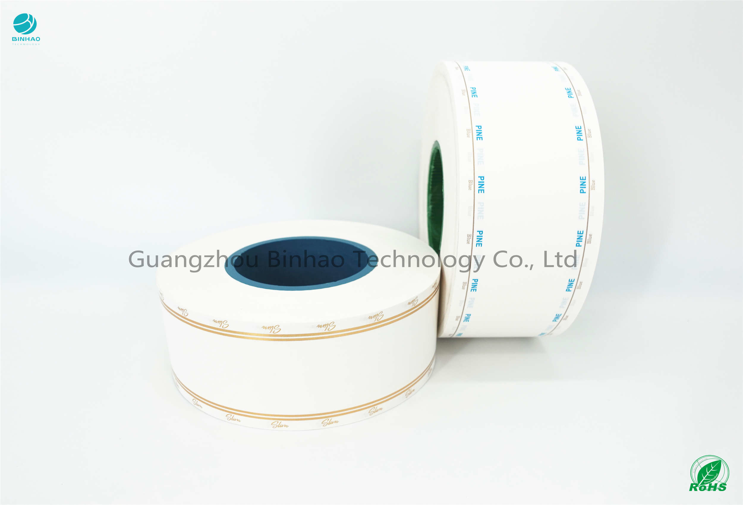 66mm ID Tobacco Filter Paper Cigarette Package Gravure Printing Plain White Paper Type