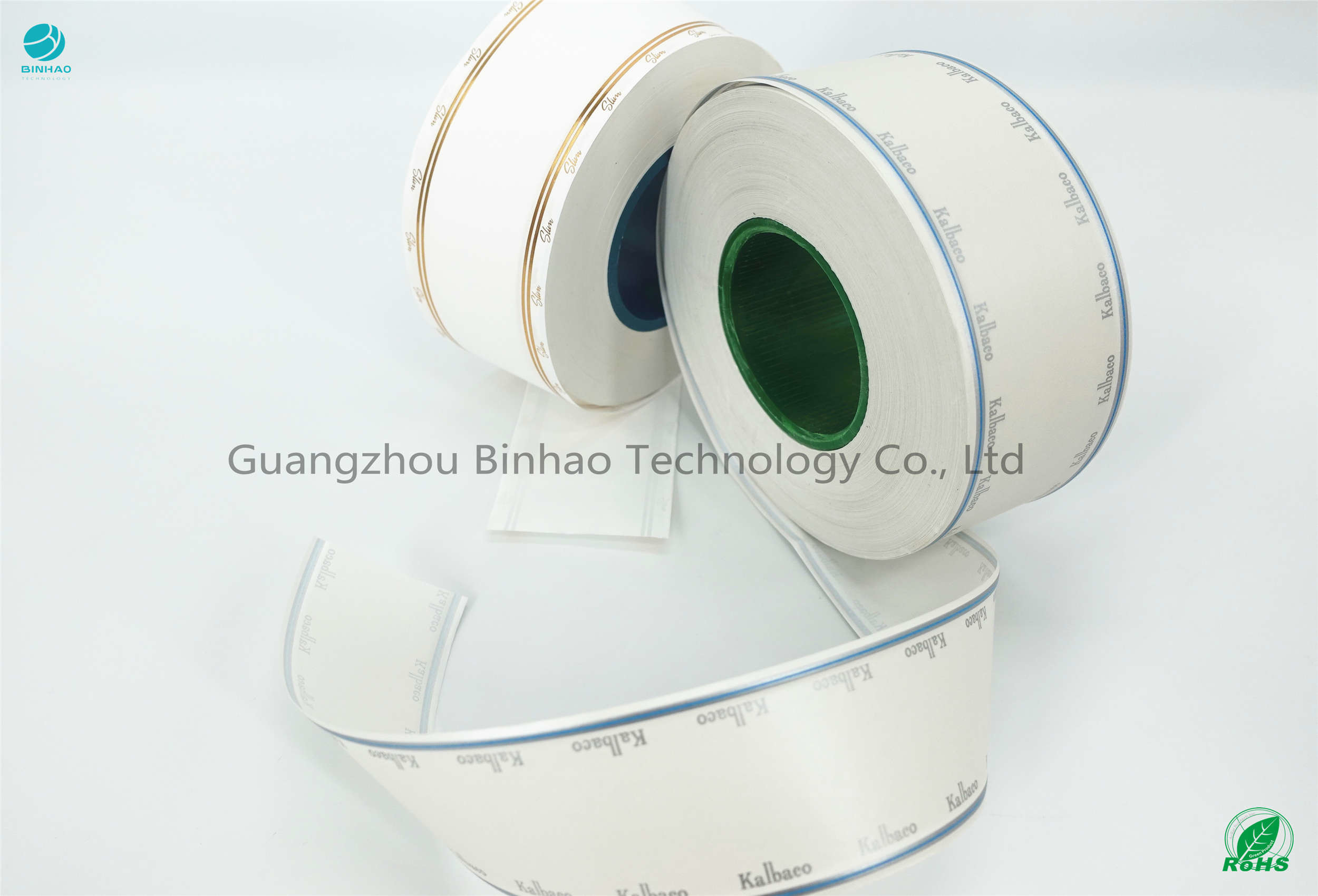 White Paper Printing Tobacco Filter Paper 100-1000 CU Perforation Hole For Cigarette Package