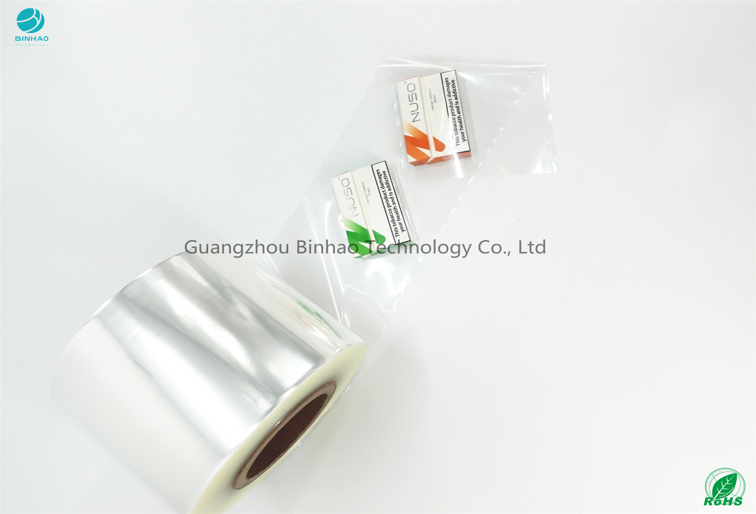 BOPP Film Side Corona Treatment HNB E-Cigareatte Package Materials 21-25 Micron