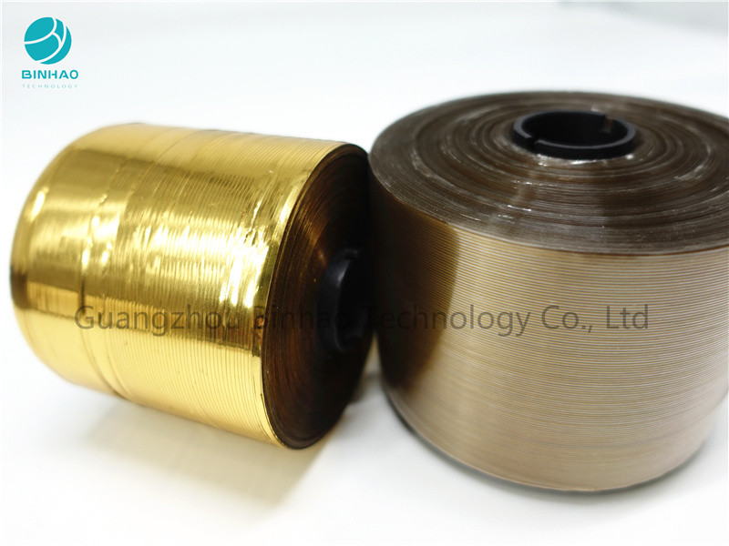 Full Gold Customized Heat Resistant Easy Open Tear Tape Strip For Packing