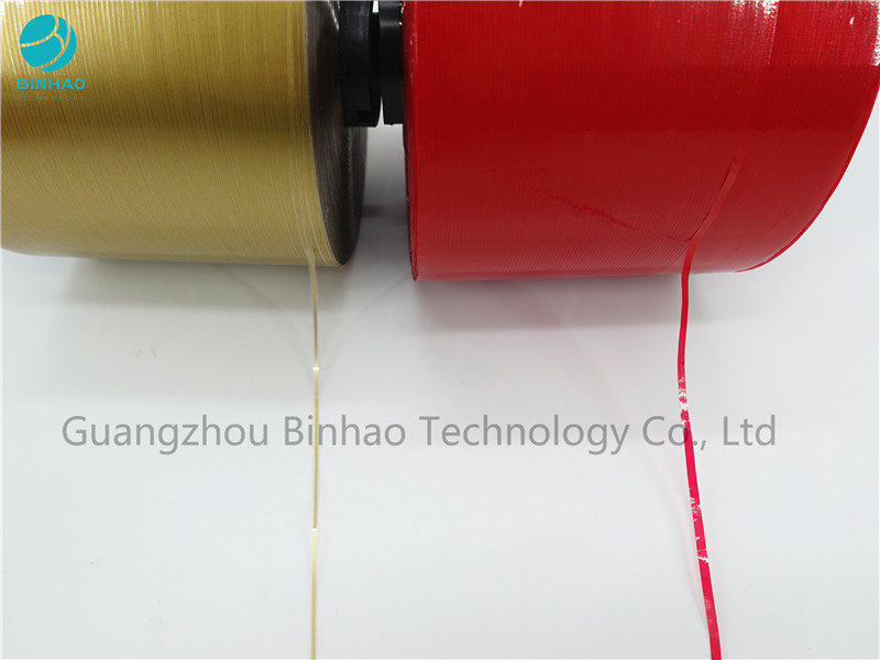 Flexible Recyclable Material Packaging Colorful Strip Tear Tape