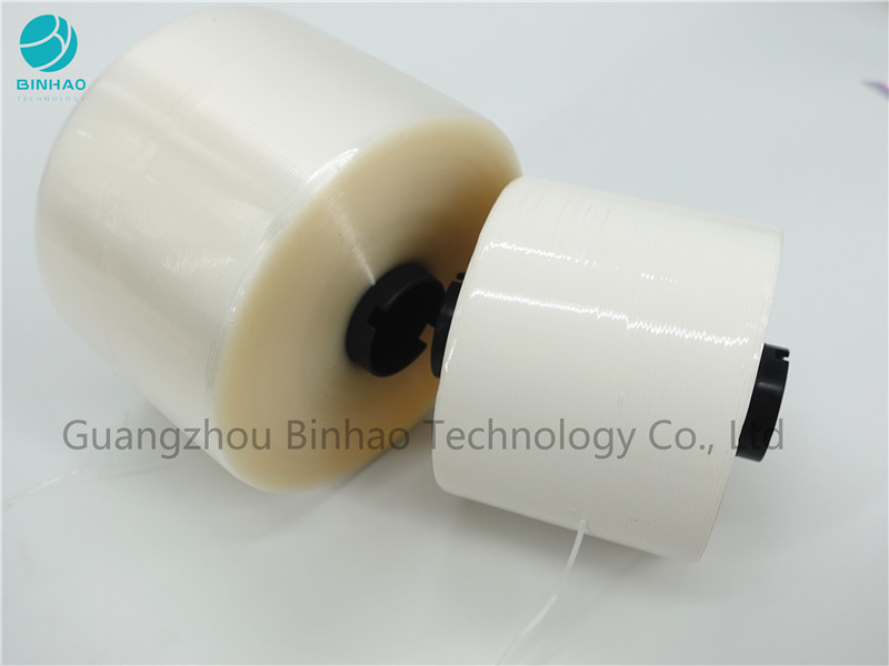PET Transparent Single Side Adhesive Sealing Cover Tear Tape For Flexible Packaging