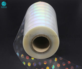 Self Adhesive Stretch Wrap Holographic Transparent Foil For Maps 12 - 50 Microns