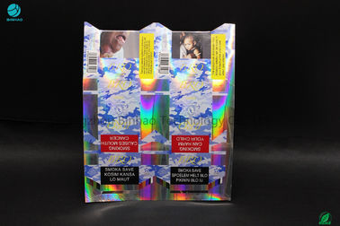 Laser Paper Custom Cigarette Case / Cardboard Cigarette Box With Recyclability