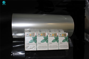 ISO Certificated 25 Micron PVC Packaging Film For Naked King Size Cigarette Box Wrapping As The Outer Box